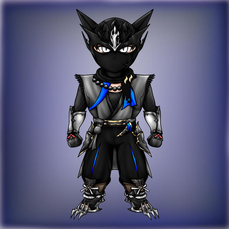 2nd Chibi - Miqote Ninja